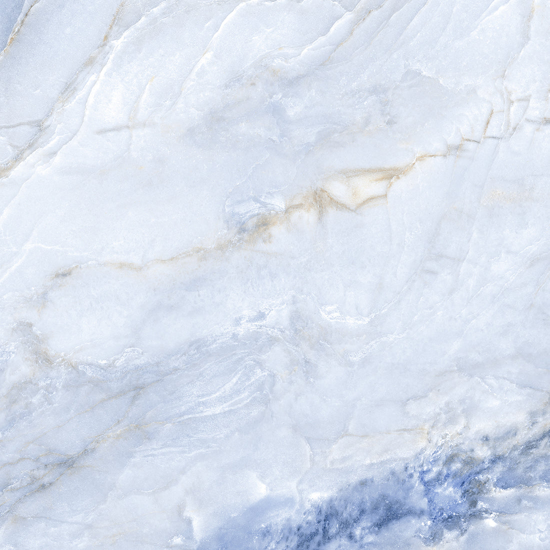 Stunning Polished Blue Porcelain Tiles 60x60