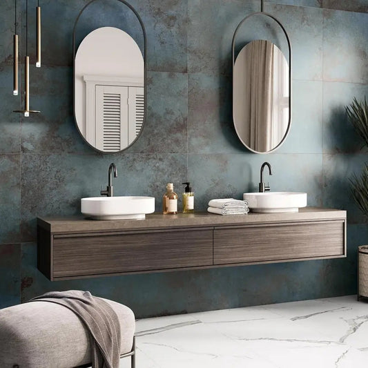 Lux Alloy Azzurro Semi 60x120