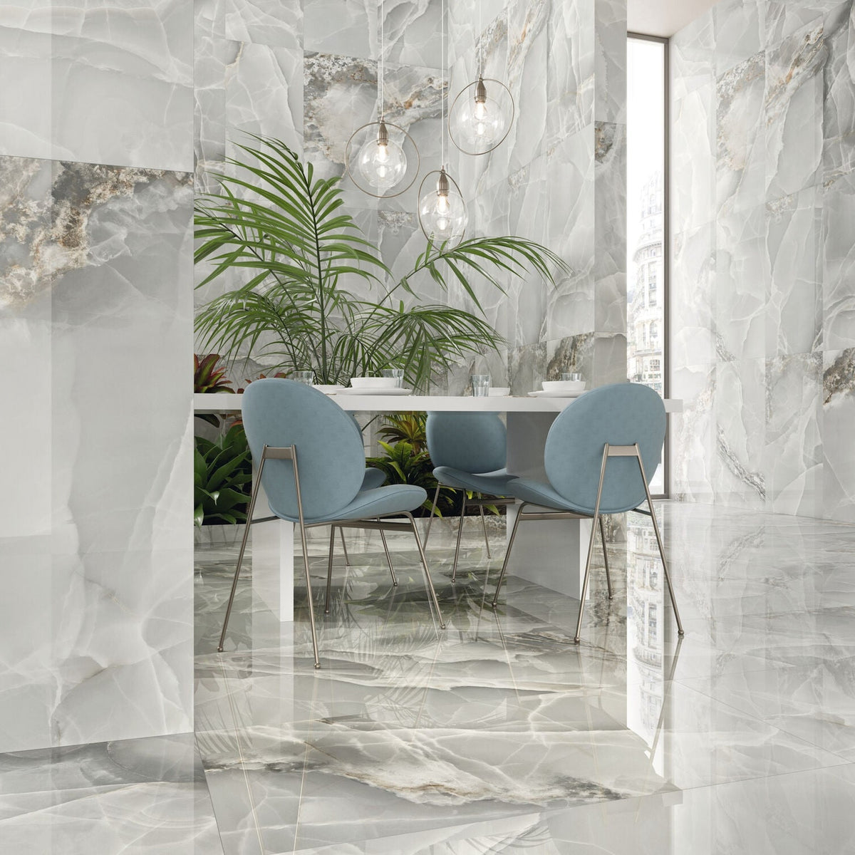 Agate Grey Polished 60x120x6