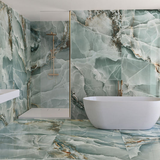 Onyx Turquoise Polished 60x120