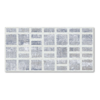 Milano Blue Frame Natural 50x100