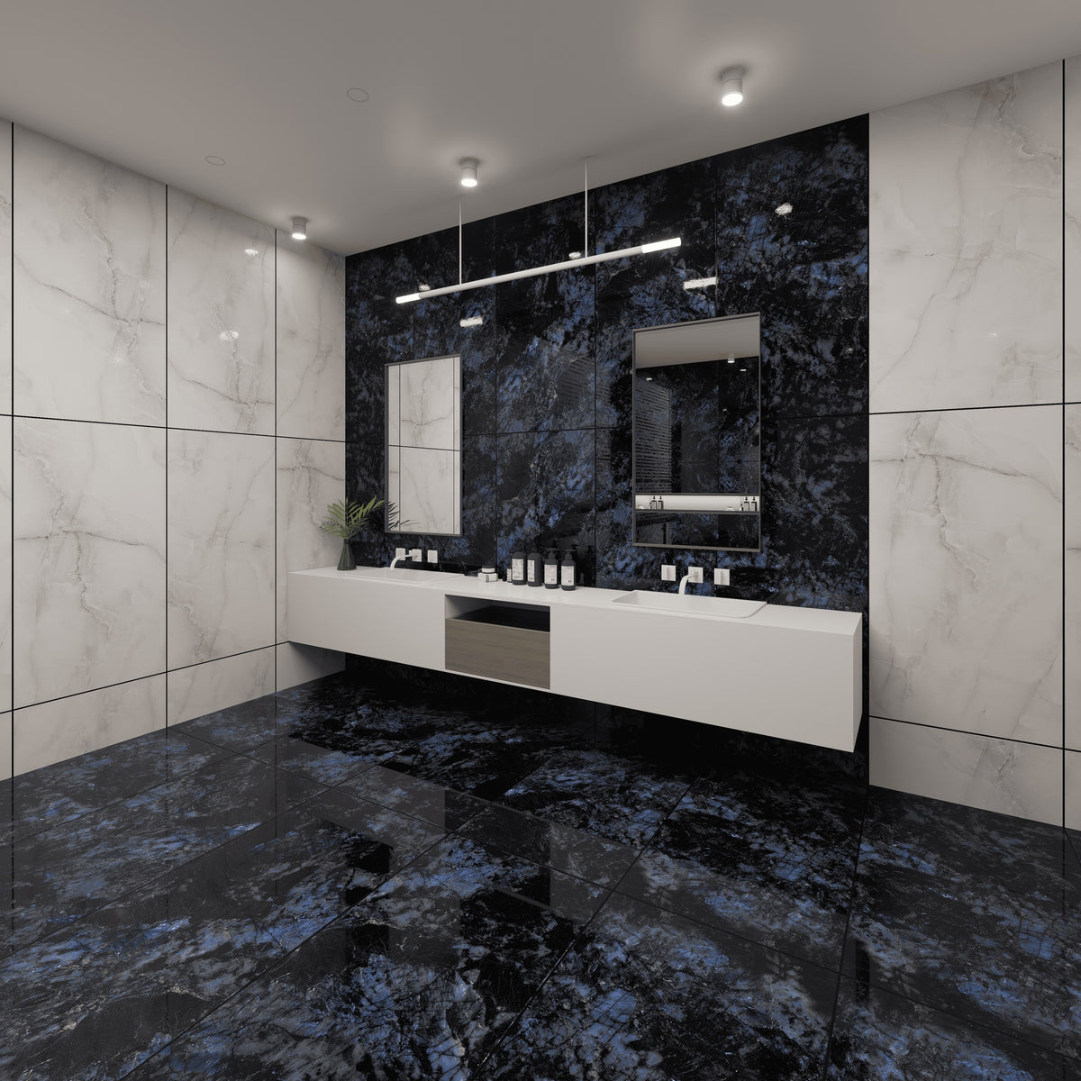 Blue Ocean High Gloss 60x120