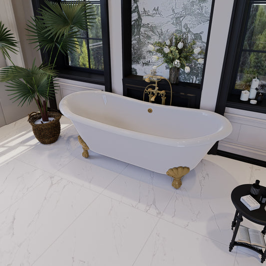 Classic White Matt Carving 60x120