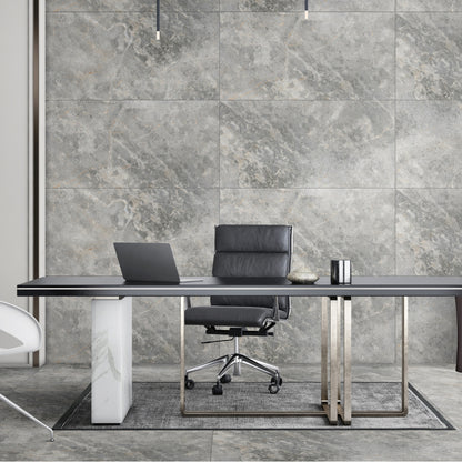 Flurry Grey Lappato 60x120