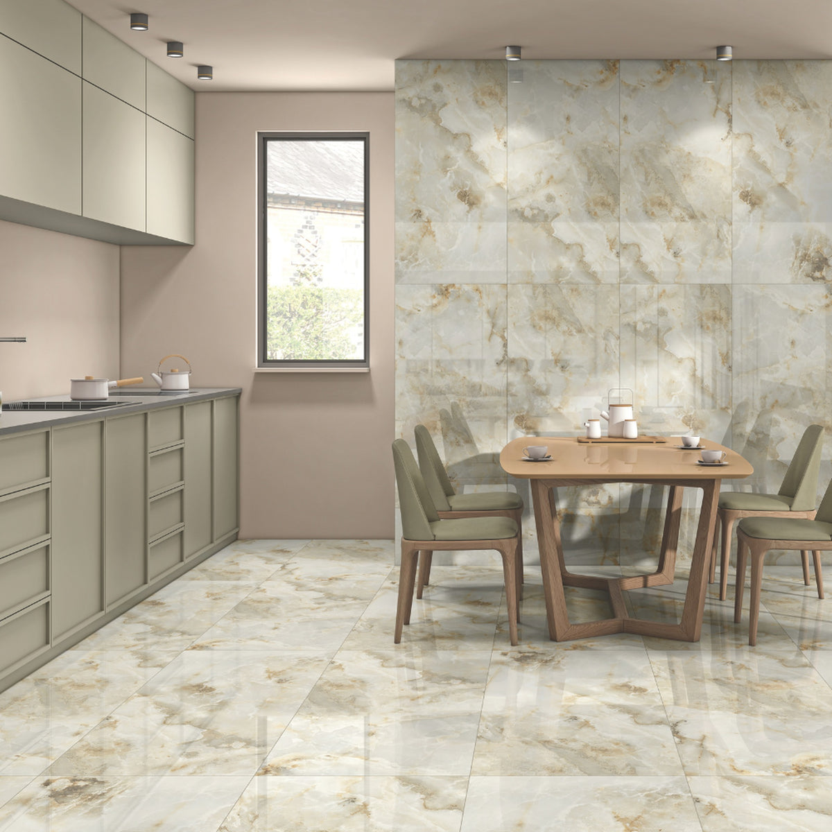 Cloudstone Beige Onyx Polished 60x120