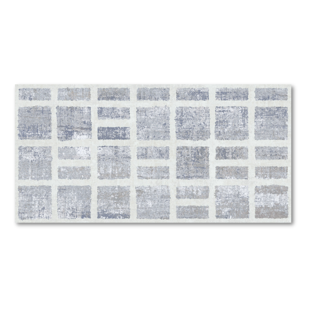 Milano Blue Frame Natural 50x100