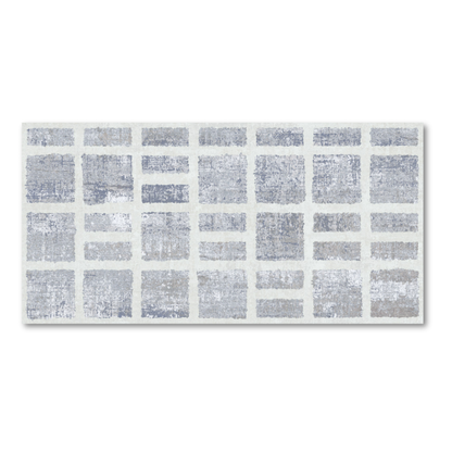 Milano Blue Frame Natural 50x100