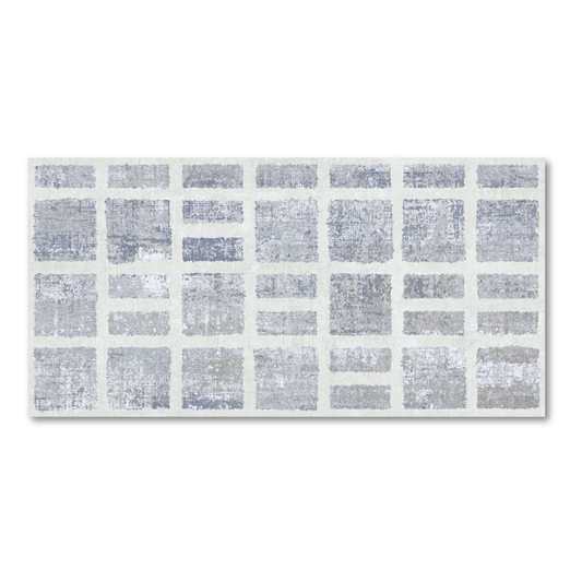 Milano Blue Frame Natural 50x100