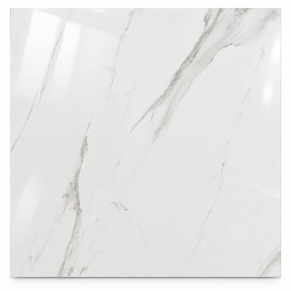 Bliss White Polished 80x80 single tile