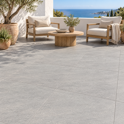Meribel Pewter 60x60x2