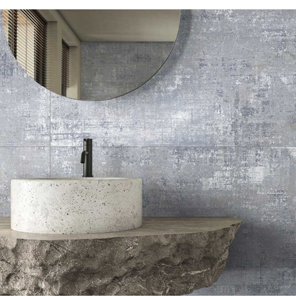 Milano Blue Natural 50x100