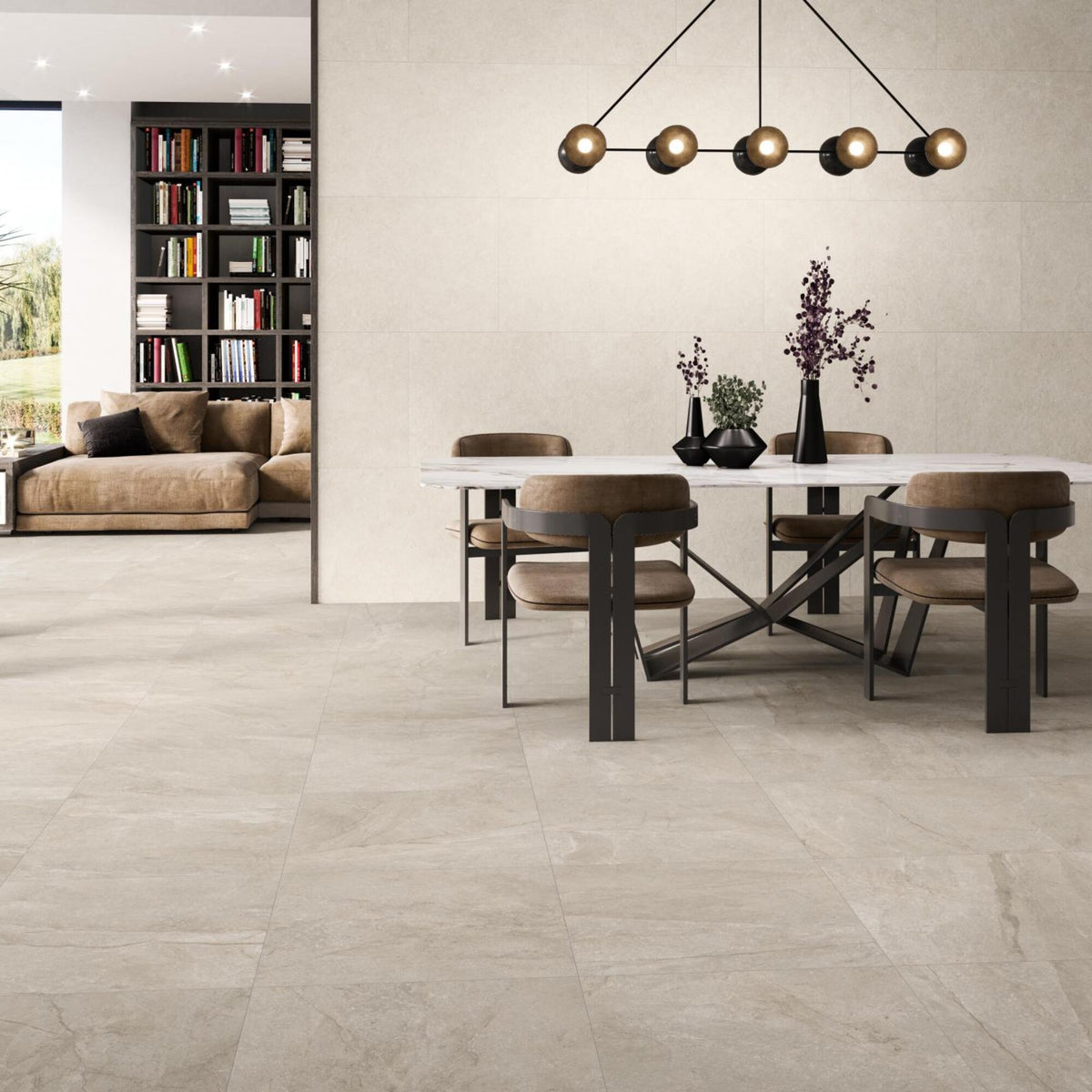 Wells Cream Polished 60x60