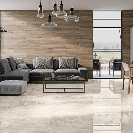 Wells Ivory Polished 60x60