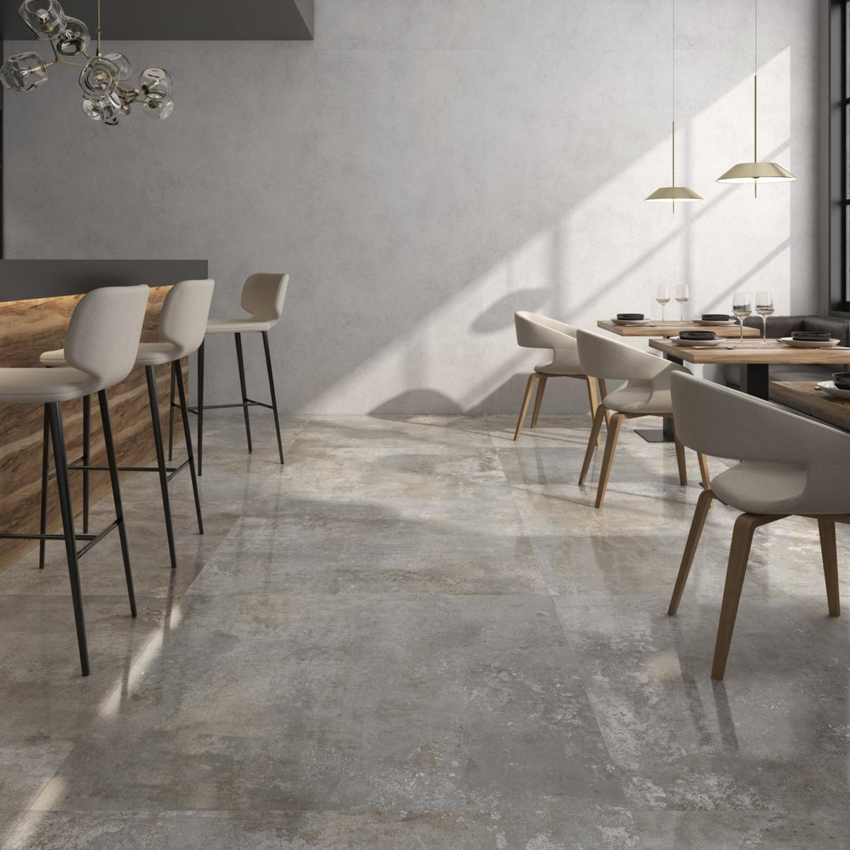 Rusty Metal Silver 60x120