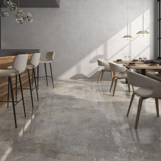 Rusty Metal Silver 60x120