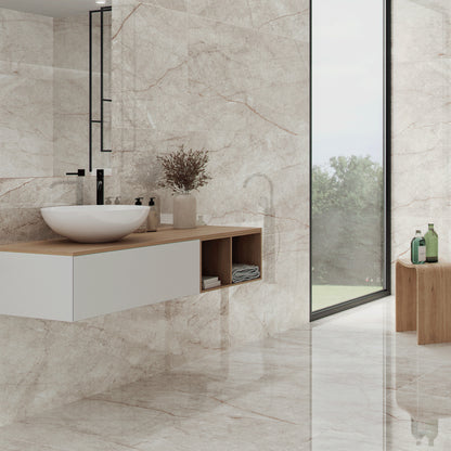 Woodland White Polished 59x119