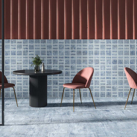 Milano Blue Frame Natural 50x100