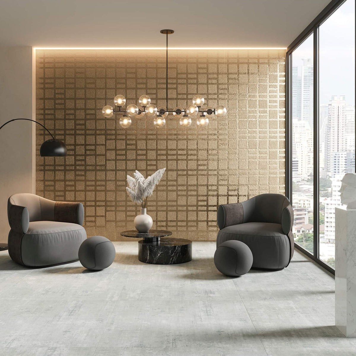 Milano Titanium Stamp 50x100