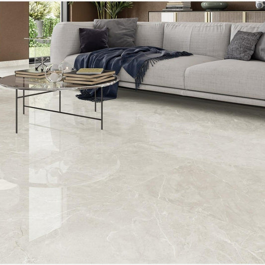 Belvedere Ivory Satin 60x120