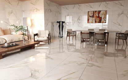 Seaside white Gloss 60x60