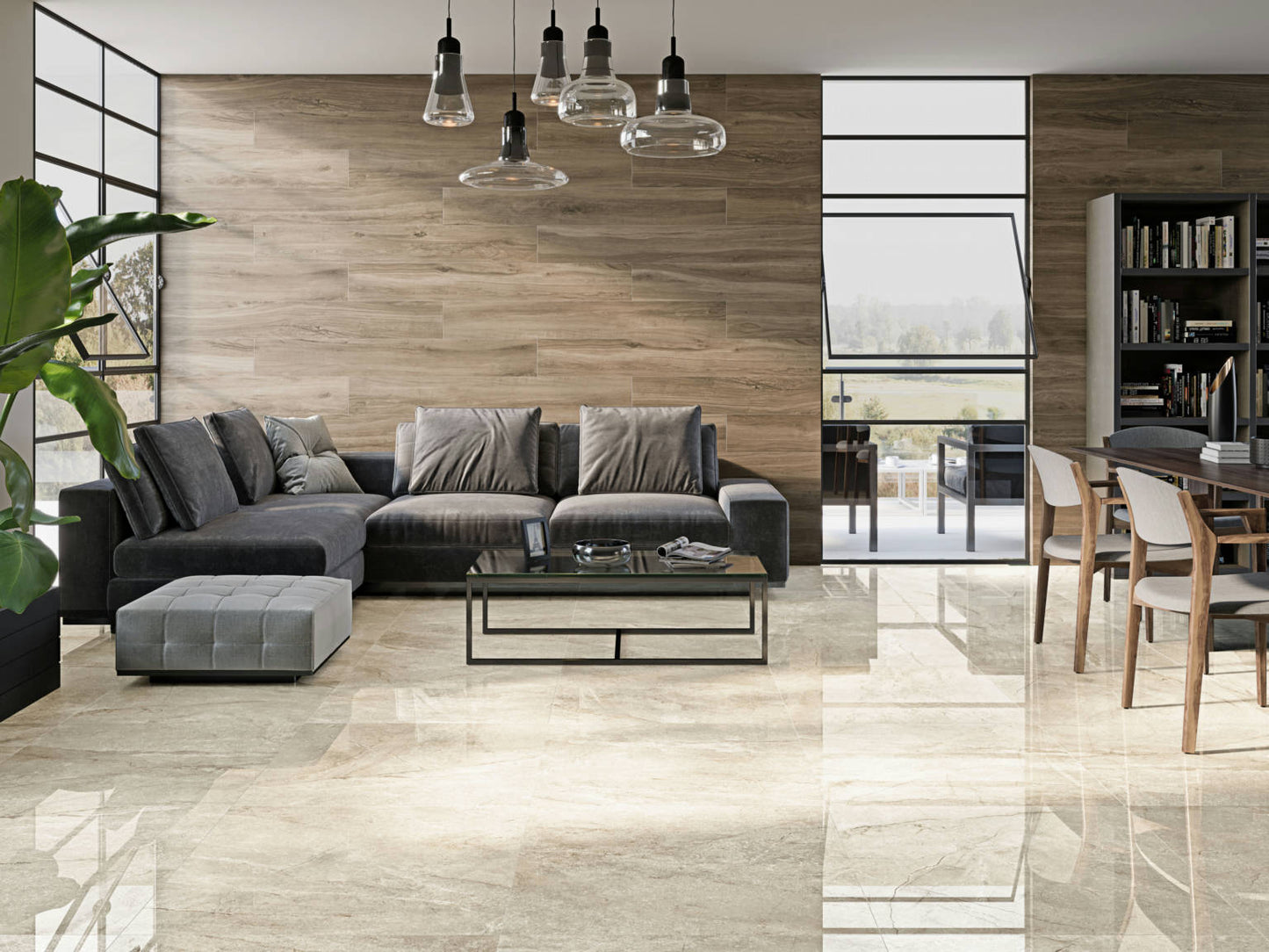 Wells Cream Polished 60x120