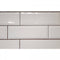 Pristine Elegance 10x30 White Matt Bevelled Ceramic Tiles