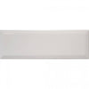Pristine Elegance 10x30 White Matt Bevelled Ceramic Tiles