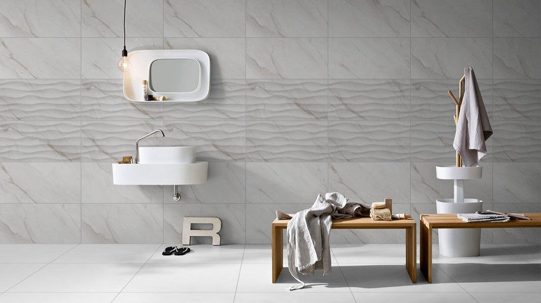 Carrara Gold Relief Gloss 30x60