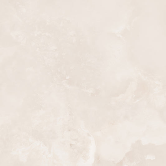 Refined Onyx Beige Porcelain Tiles - 60x60 Polished Finish
