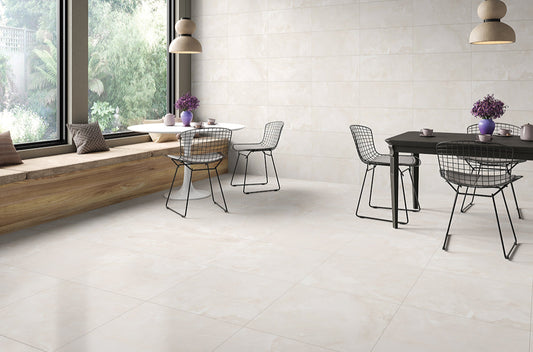 Elegance Unveiled: Beige Matt Onyx Porcelain Tiles 60x60