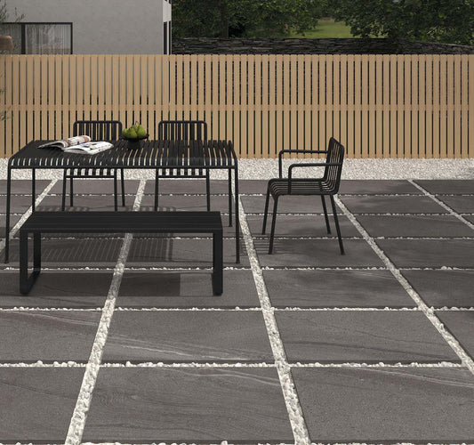 Milky Way Graphite 60x90 porcelain tile face