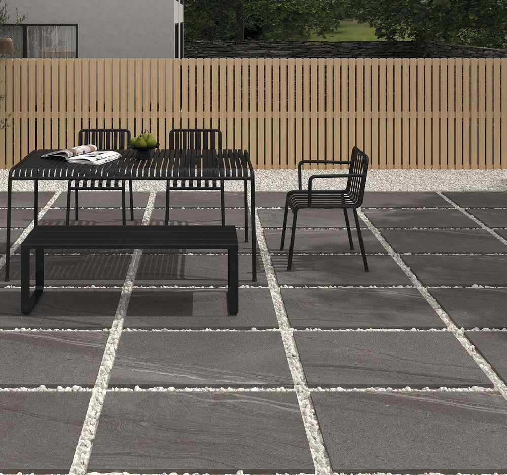 Milky Way Graphite 60x90 porcelain tile face